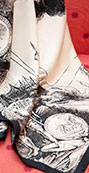 Customized scarf by Barard-Maine